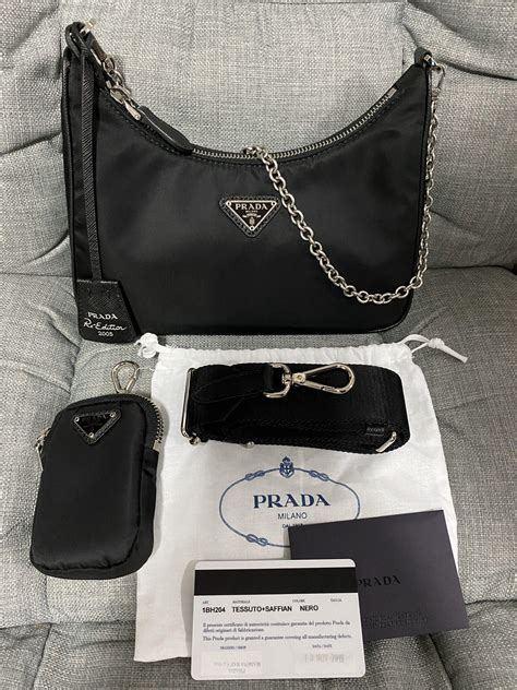 green prada bag re edition|Prada re nylon crossbody bag.